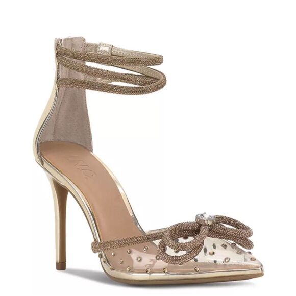 INC Layne Bow Heels - Picture 1 of 8